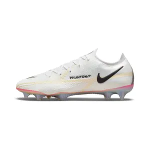Nike Phantom GT2 Elite FG “White / Bright Crimson / Pink Blast / Black” (CZ9890-121)