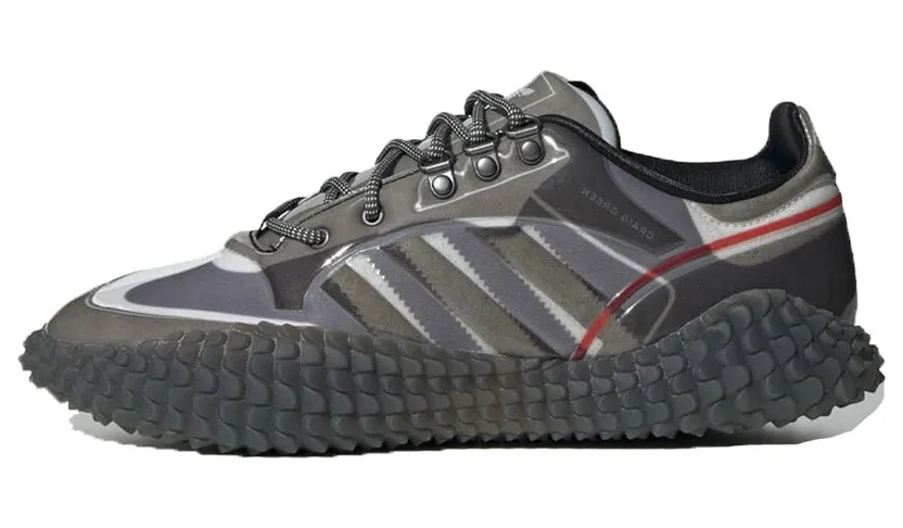 Craig Green Grey adidas Edition CG Polta AKH I Sneakers (FW4184)