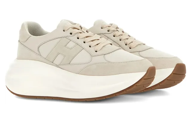 Hogan H696 Suede “Neutrals” (HXW6960GA40U ITB013)