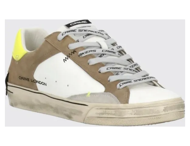 Crime Deconstructed Leather White (19073PP815)