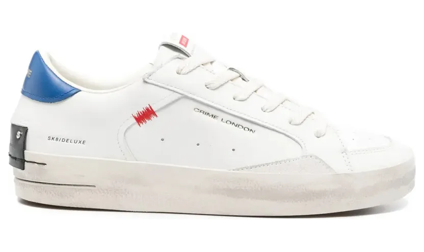 Crime London SK8 Deluxe – White (14103PP7)
