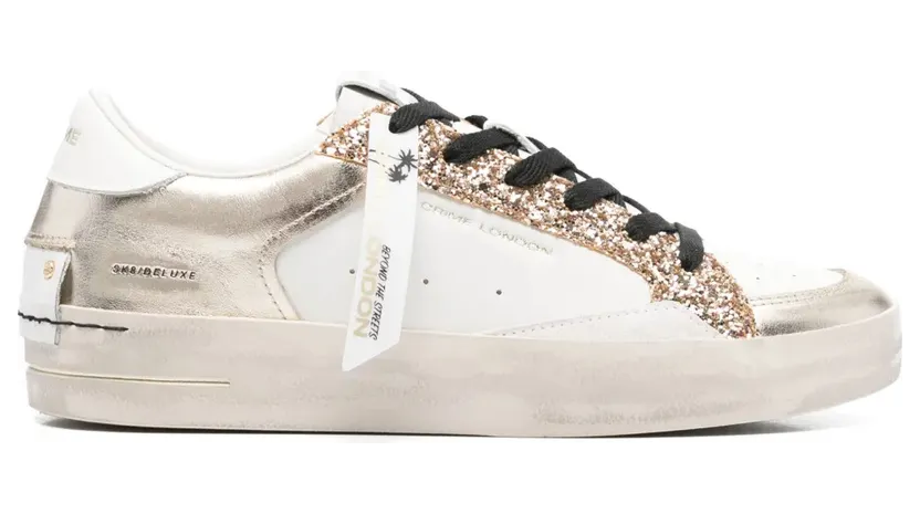 Crime London Sk8 Deluxe – White (27107PP6)