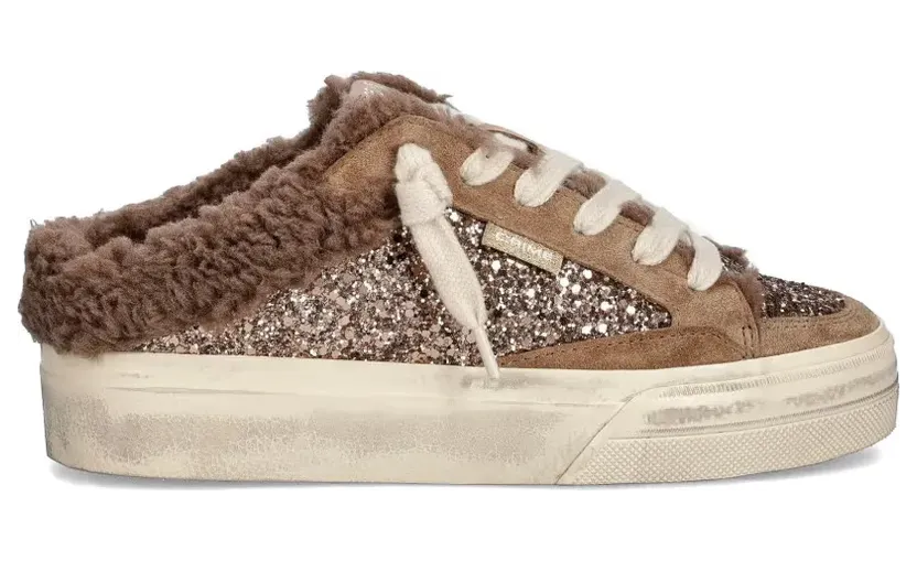 Crime London Soho Sabot Slip-On- mit Plateau – Brown (23551AA9)