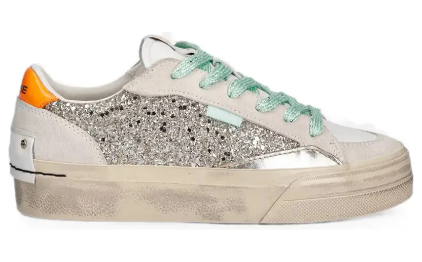 Crime London Soho with vlakken with glitters – Beige (29503PP8)