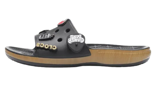 Crocs Classic Bootlegger Slide Luke Combs Black (207112-001)