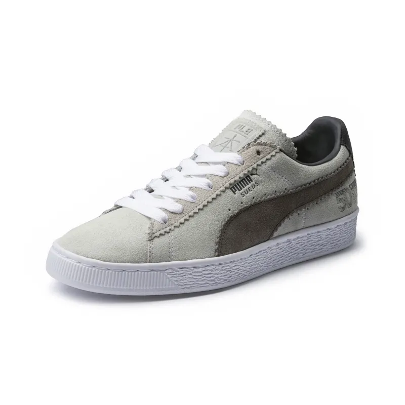Puma Suede Michael Lau Puma White/Steel Gray (366313-01)
