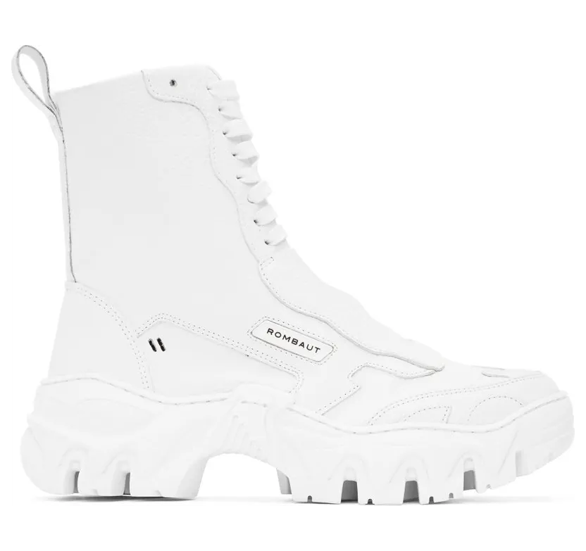 Rombaut White Boccaccio II High-Top WHITE (S21-B-013)