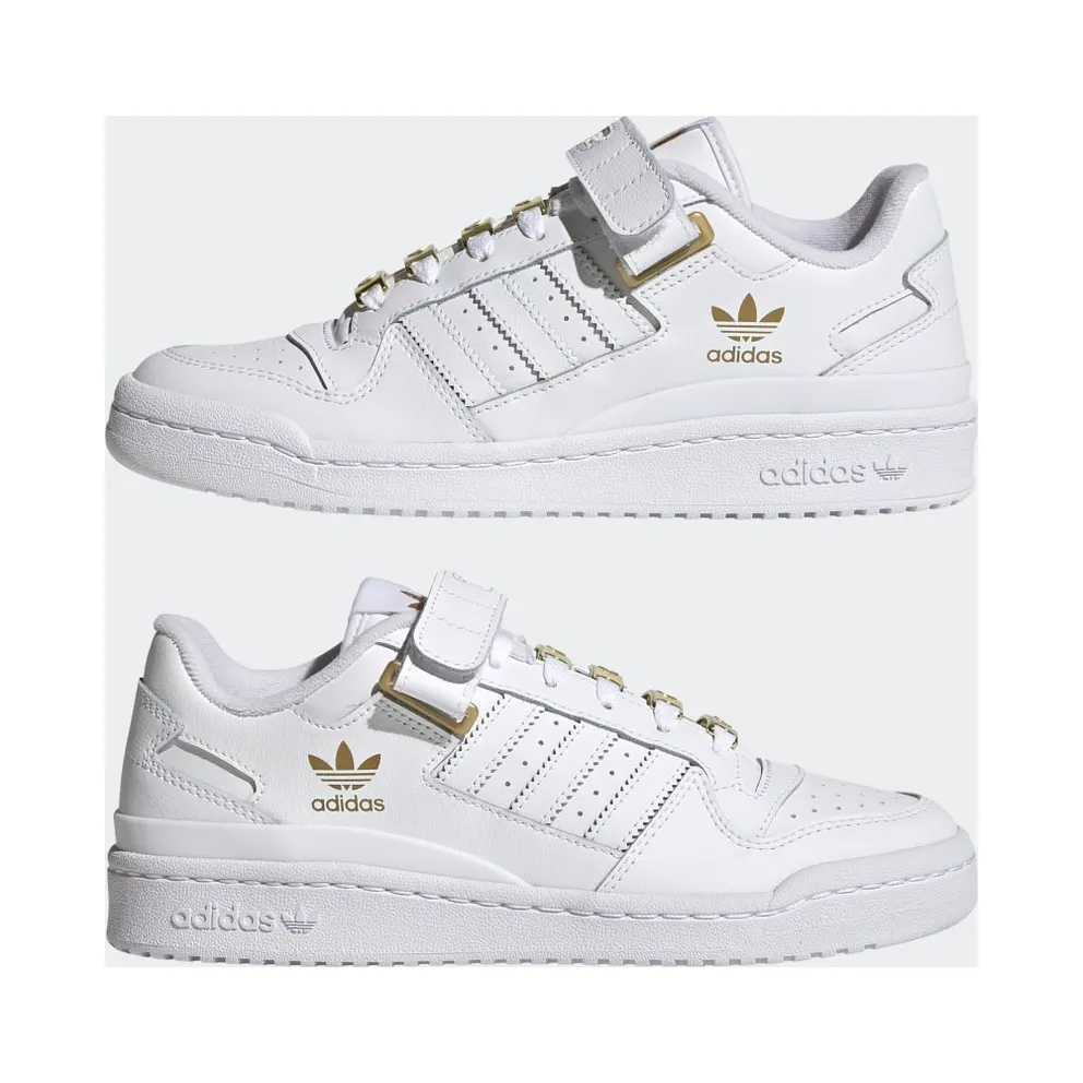 Adidas Forum Low Cloud White / Cloud White / Gold Metallic (GZ6379)