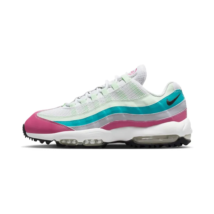 Nike Air Max 95 Golf “Peony / Volt Tint / Dusty Cactus / Anthracite” (HV4696-600)