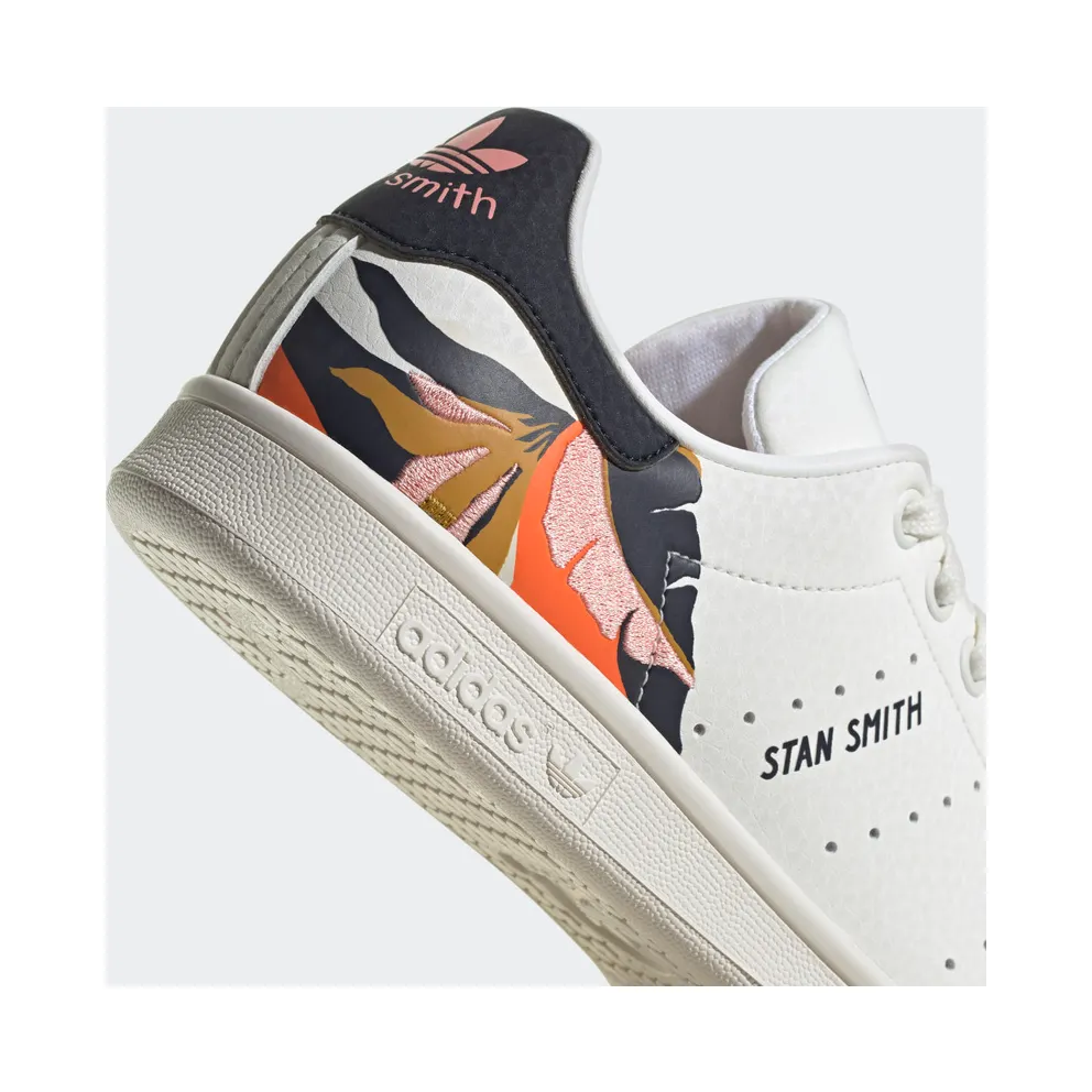 Adidas Stan Smith Core White / Legend Ink / Orange (GV7082)