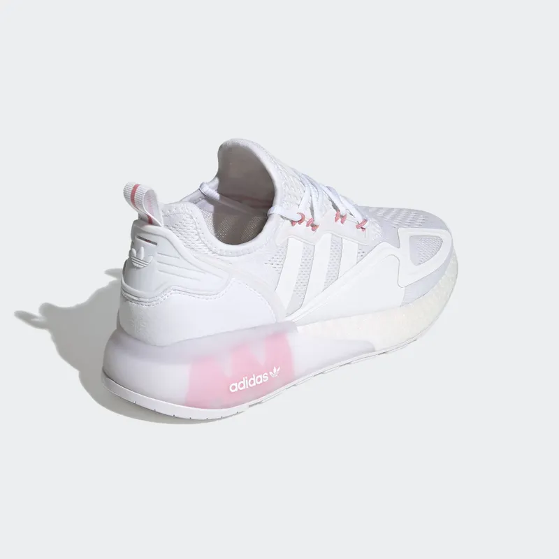 adidas ZX 2K Boost White Pink (W) Cloud White/Cloud White (FV8983)