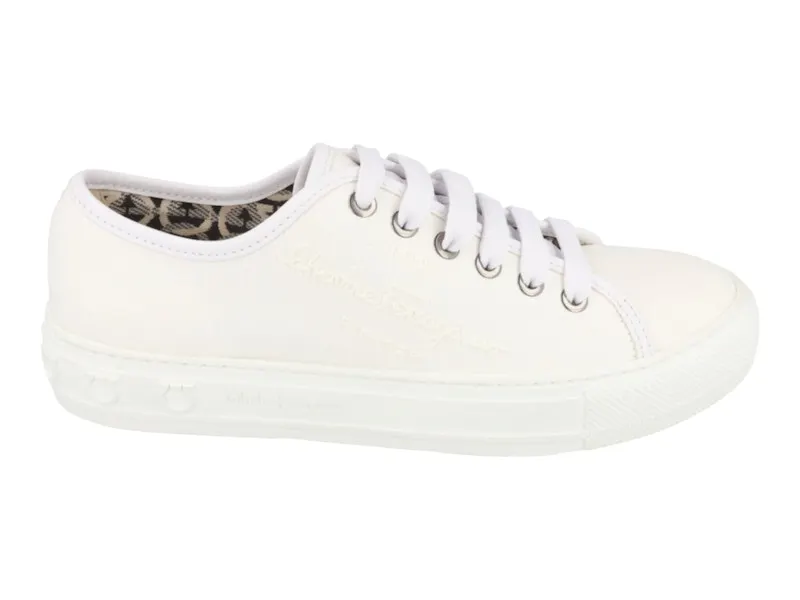 Ferragamo Mediterranean Low-Top White (030250-751473-1C)