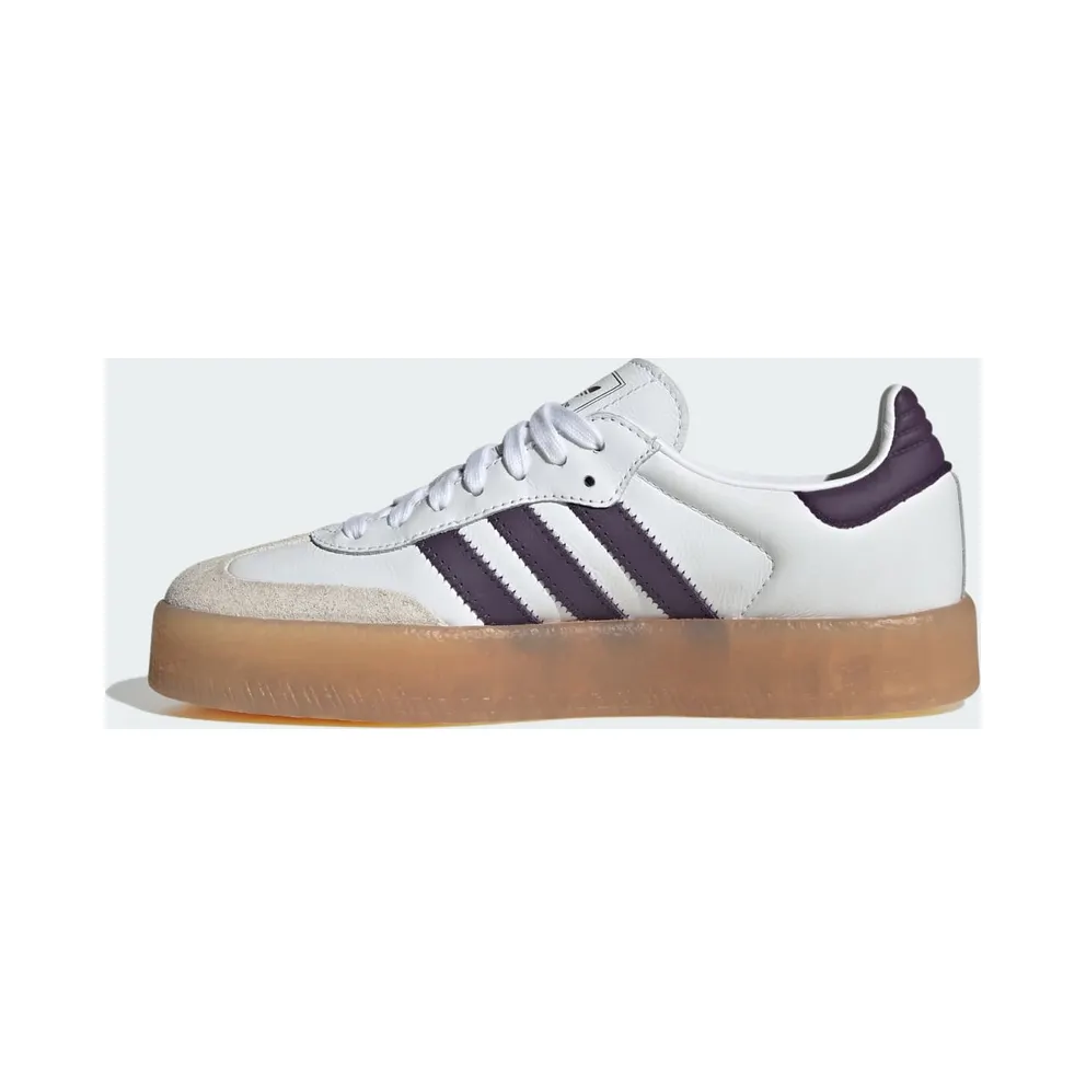 adidas Sambae White Off White Aurora Plum (JS3941)