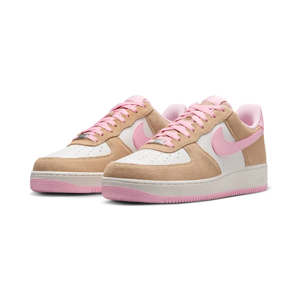 Nike Air Force 1 ’07 LV8 “Rattan Phantom / Medium Soft Pink” (FQ8714-202)