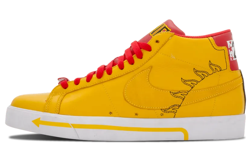 Nike Michael Lau x Blazer Premium SB ‘China BMX’ Varsity Maize/Varsity Maize (314070-771)
