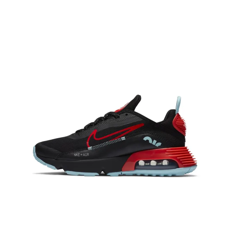 Nike  Air Max 2090 Black Glacier Ice Bright Crimson (GS) Black/Glacier Ice-Bright Crimson (CZ8143-001)