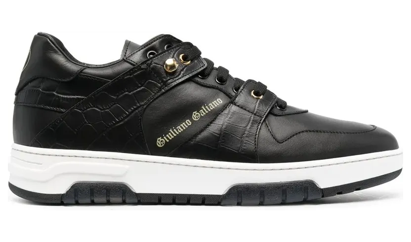 Giuliano Galiano Legend low-top “Black” (LEGENDLOWCROCK)