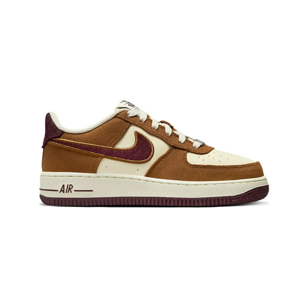 Nike Air Force 1 Low Light British Tan Burgundy Crush (FN4731-200)
