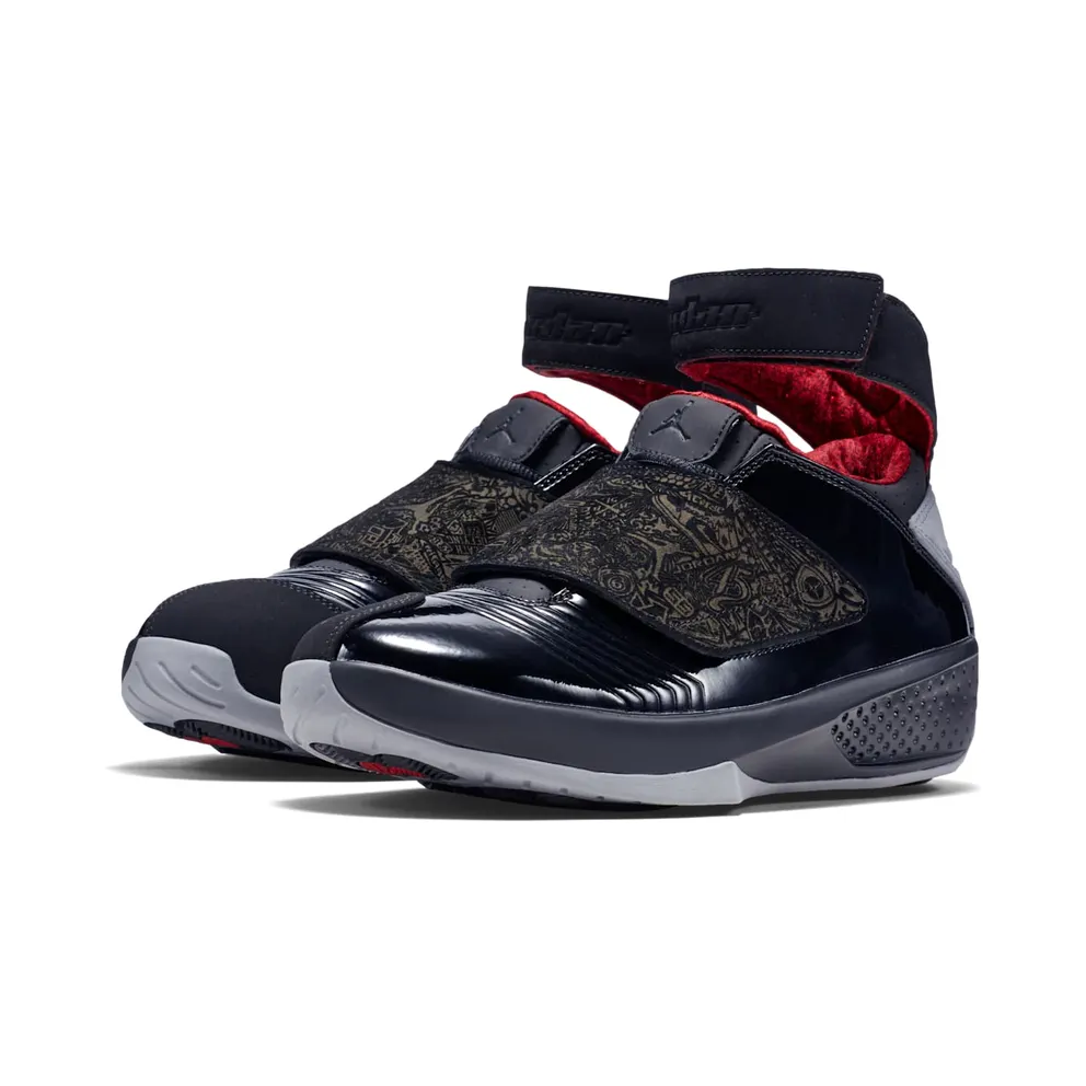 Jordan 20 Retro Stealth (2015) Black/Stealth-Varsity Red (310455-002)
