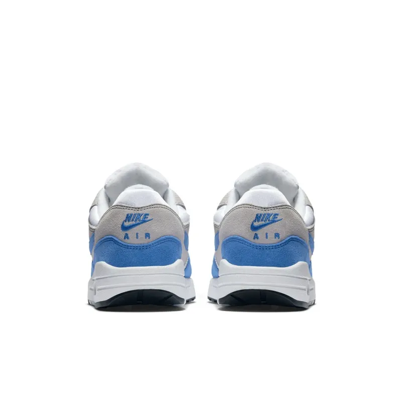 Nike Air Max 1 White Sport Royal (GS) (2015) (555766-147)