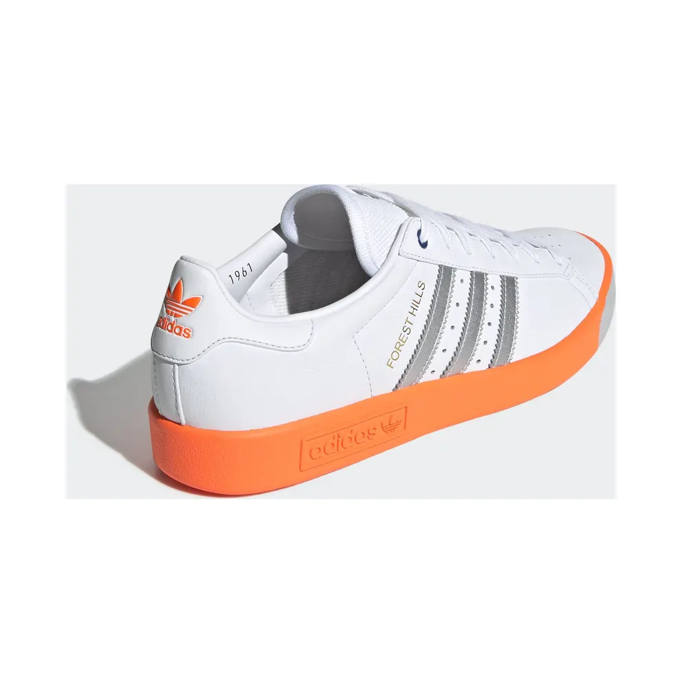 adidas Forest Hills White Silver Orange