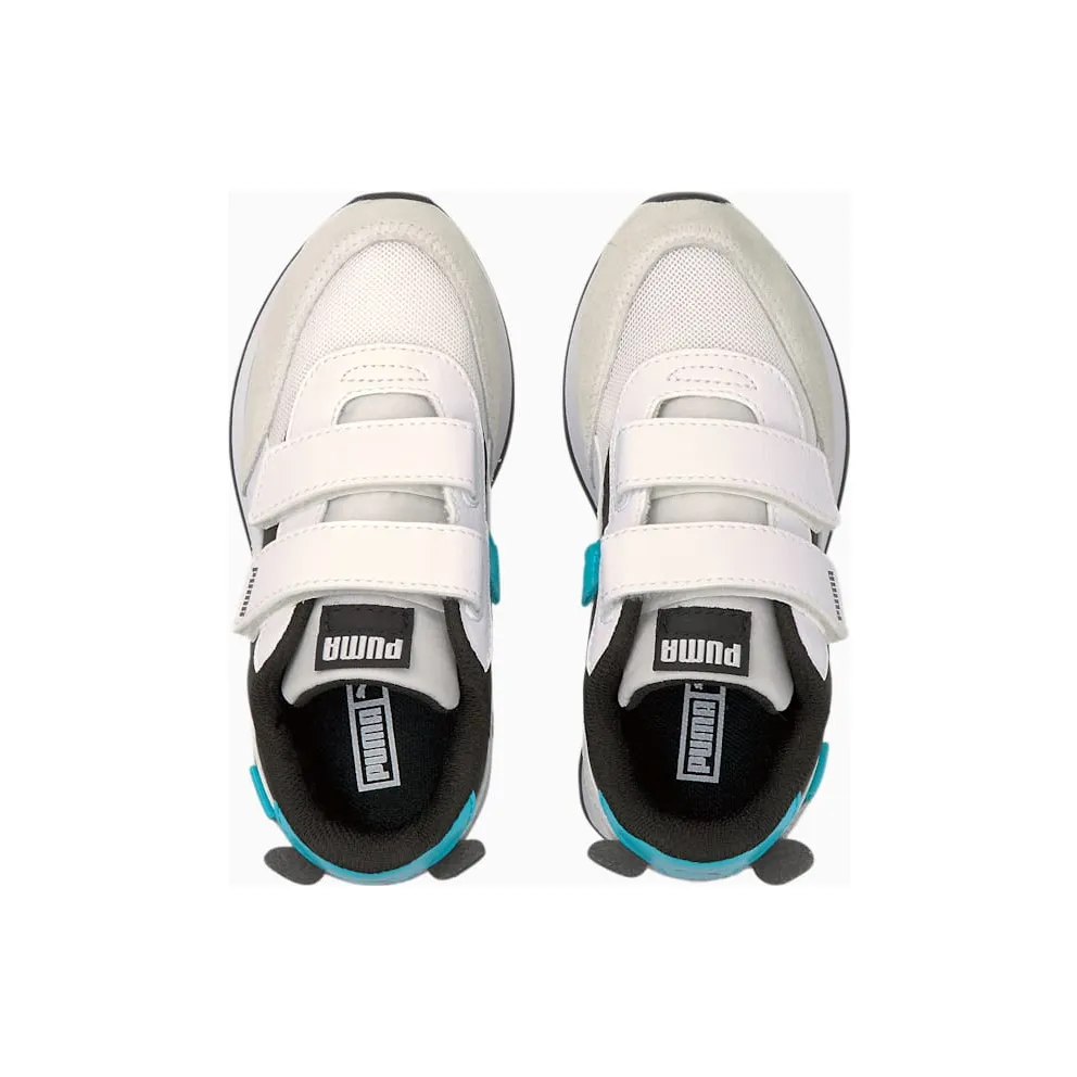 Puma Future Rider Animals V Kids White/Black (368741-02)