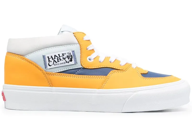 Vans Half Cab EF LX White Yellow (VN0A5HUS4GJ1)