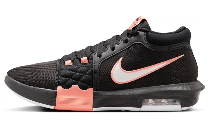 Nike LeBron Witness 8 Black Apricot Agate White (HQ2139-001)