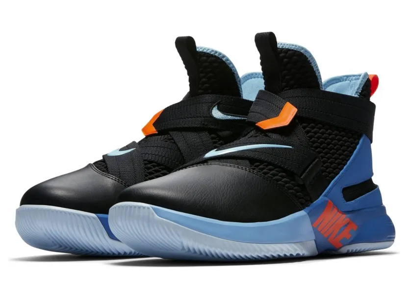 LeBron Soldier 12 White/Flash Crimson-Dark Grey (AV3812-001)