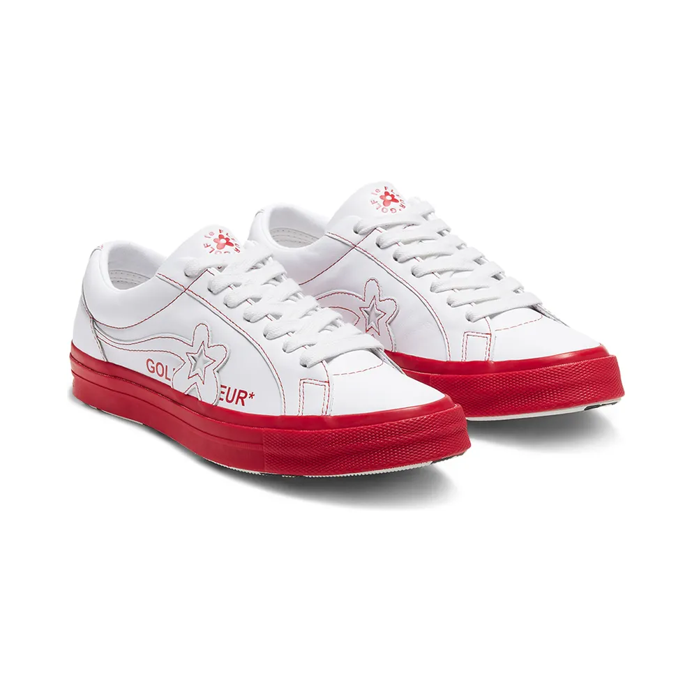 Converse One Star Ox Golf Le Fleur Color Block Pack Red White/Red-White (164026C)