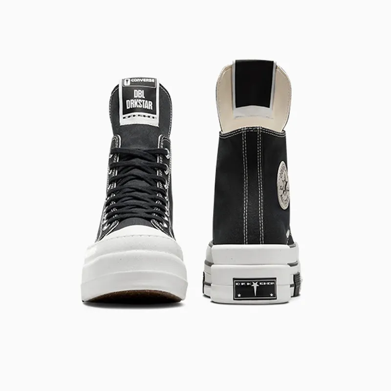 Converse DRKSHDW Chuck Taylor All Star DBL DRKSTAR Hi Rick Owens DRKSTAR Black (A04954C)