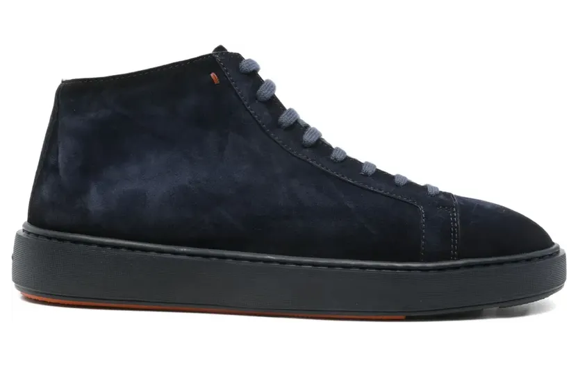 Santoni aus Wildleder “Blue” (MBCD22141OCAKAOL)