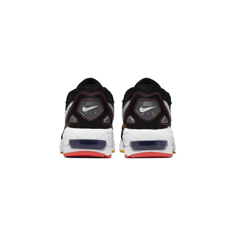 Nike Air Max2 Light Black Contrast Stitching (W) Black/White-Psychic Purple-University Gold-Flash Crimson-Kinetic Green (CK0739-001)