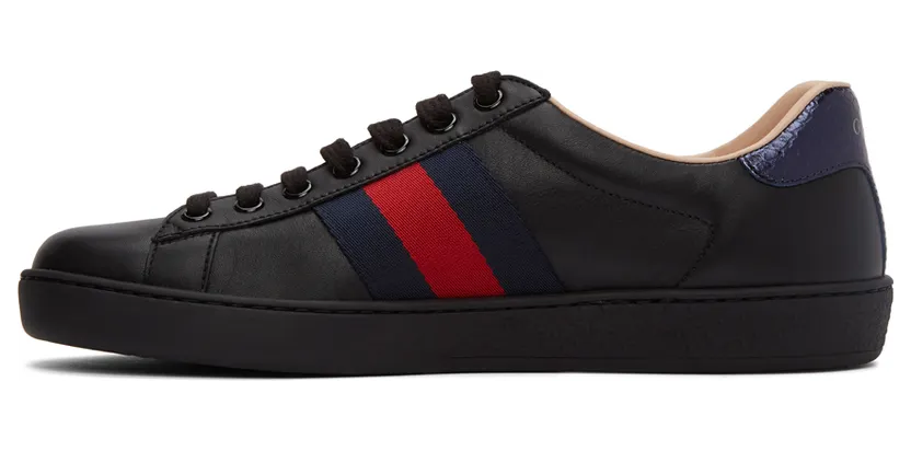 Gucci White Bee New Ace Sneakers (429446 02JP0) (3)