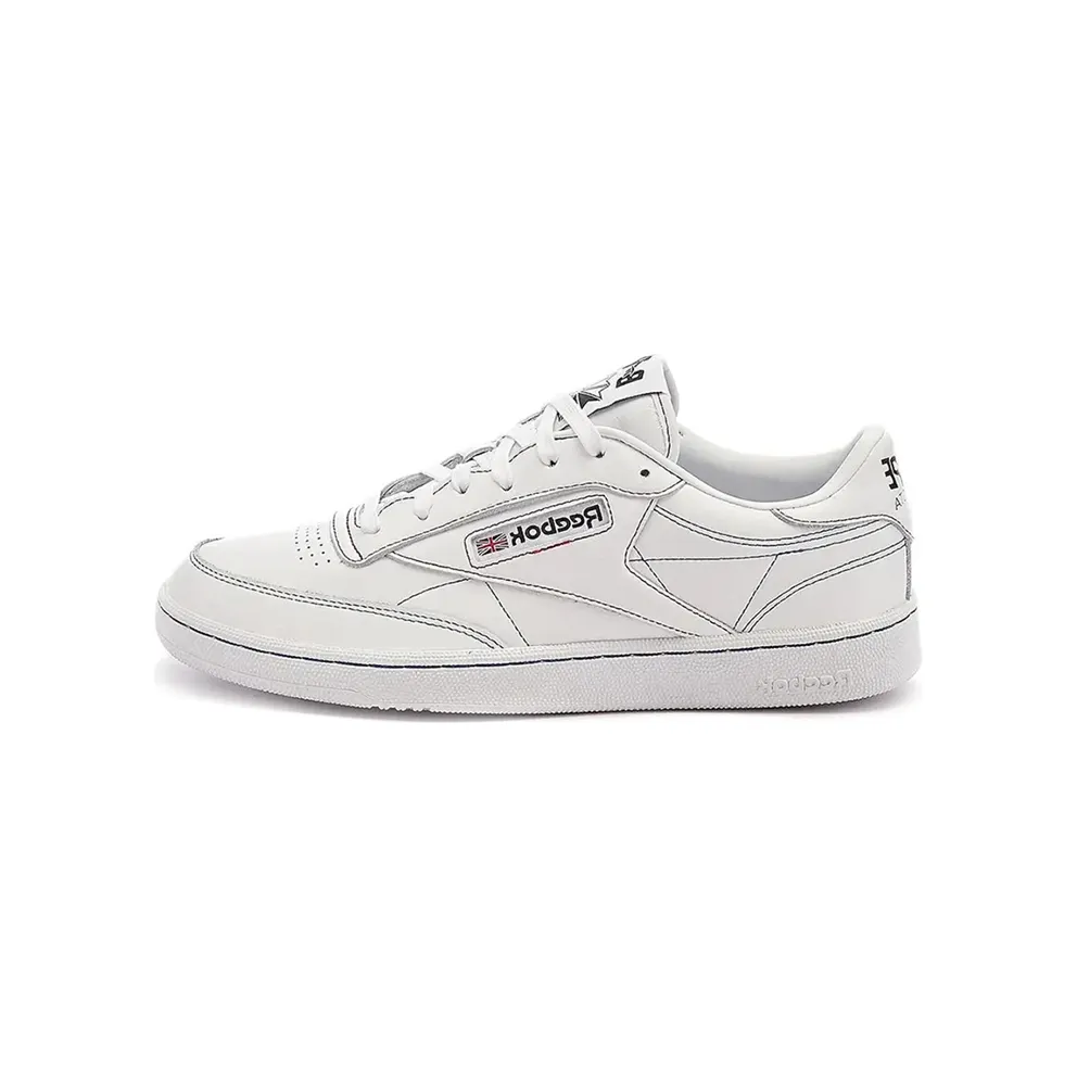 Reebok x BAPE Club C 85 White/Red/Blue (Q47367)