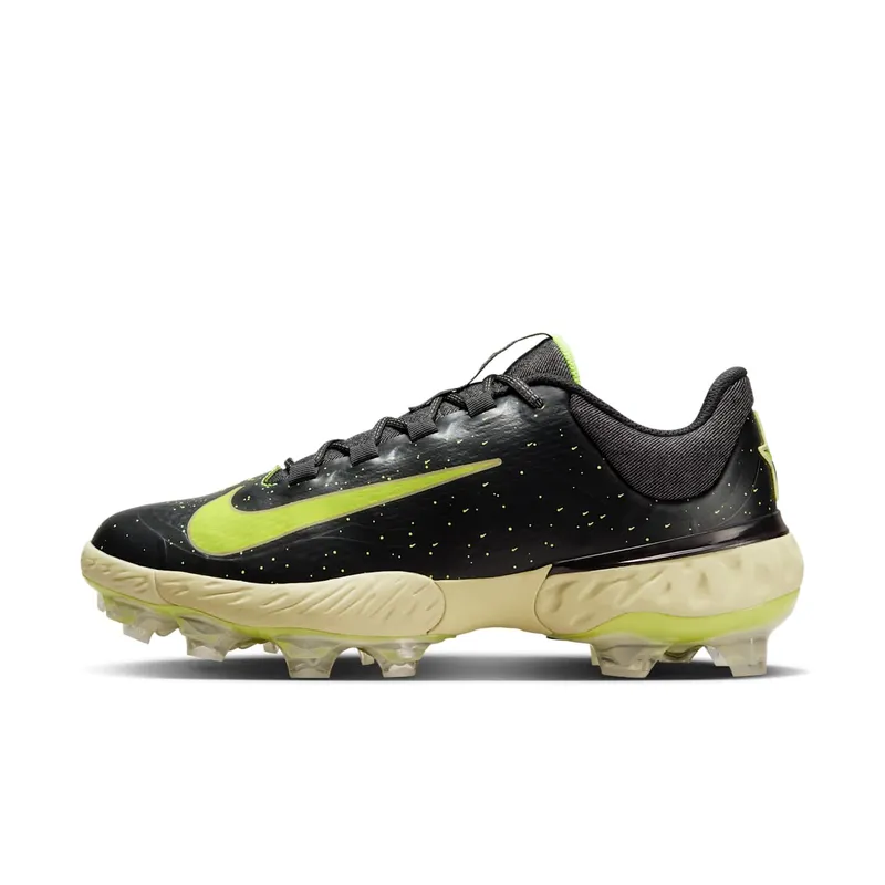 Nike Alpha Huarache Elite 4 Low MCS Black Life Lime Volt (FV6096-001)