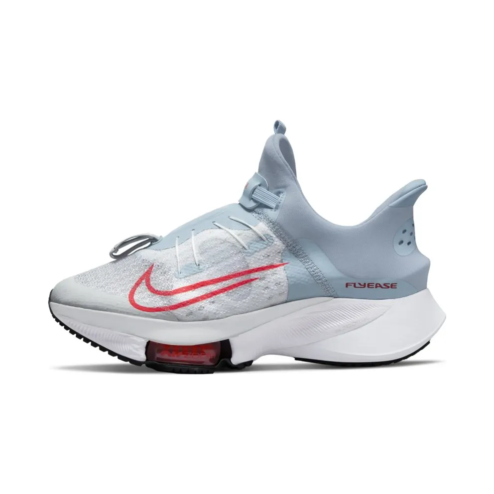 Nike Air Zoom Tempo Next% FlyEase “Light Armoury Blue / Pure Platinum / White / Flash Crimson” (CZ2853-401)