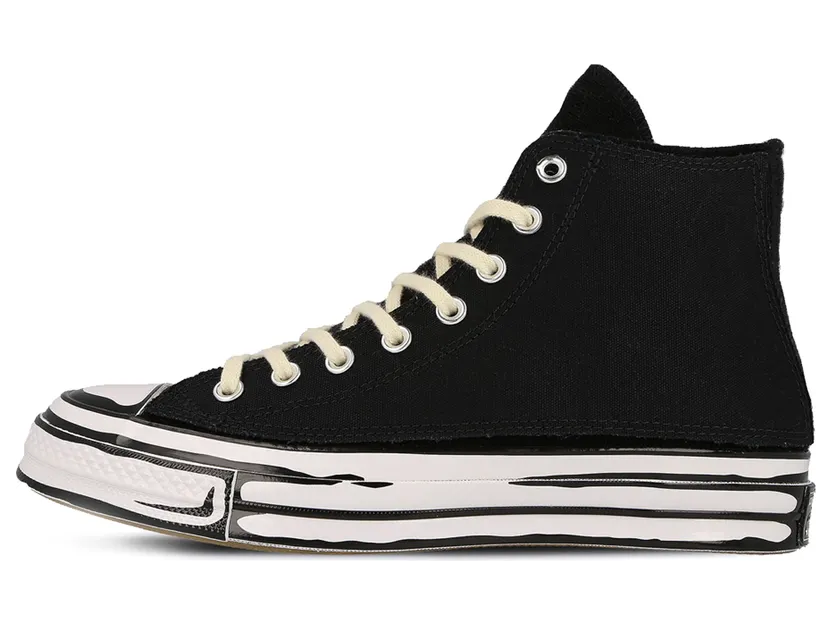 Converse Joshua Vides x Chuck 70 High ‘Interchangeable Panels – Black’ Black/White (166558C)