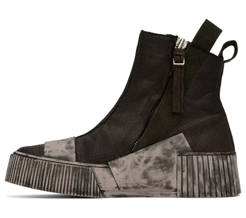 Boris Bidjan Saberi Khaki Bamba 3.2 Sneakers (337-BAMBA 3.2) (3)
