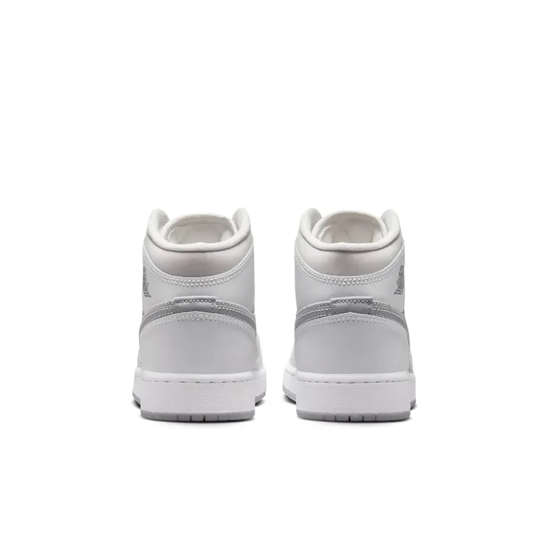 Jordan 1 Mid SE Summit White Metallic Silver (HQ3600-121)