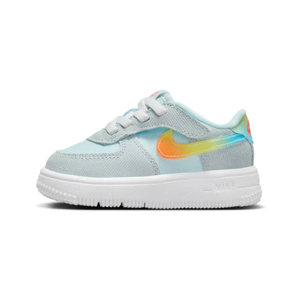 Nike Force 1 Low EasyOn Glacier Blue Light Lemon Twist Aquarius Blue Total Orange (HF4784-474)