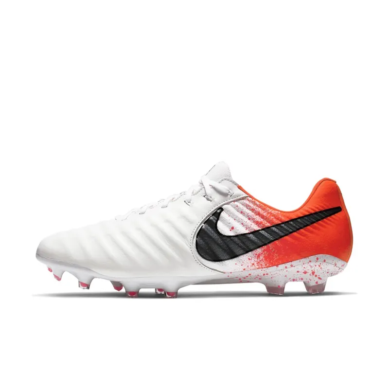 Nike Tiempo Legend 7 Elite FG Euphoria White/Black-Hyper Crimson (AH7238-118)