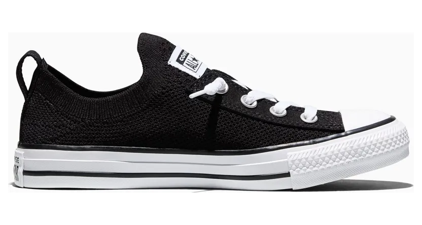 Converse Chuck Taylor All Star Shoreline Knit Slip Low Top Black White (565489C)