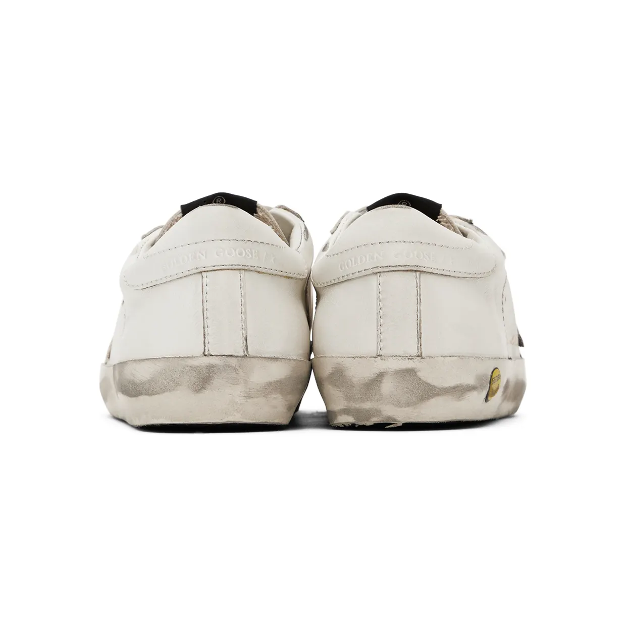 Golden Goose Kids White Old School Velcro Sneakers (GYF00111.F000419.10100) (2)