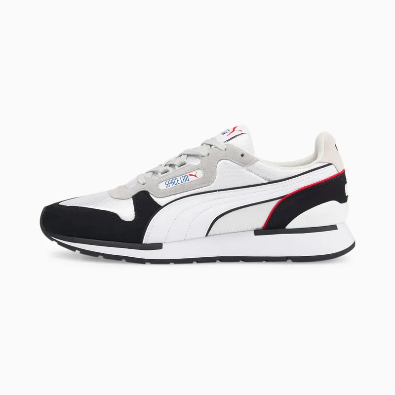 Women’s PUMA Space L White/Black/Gray Violet (383158-01)