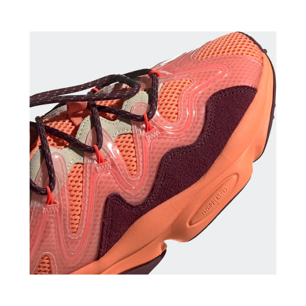 adidas OZWEEGO Plus Semi Coral / Maroon / Glow Pink (H01567)