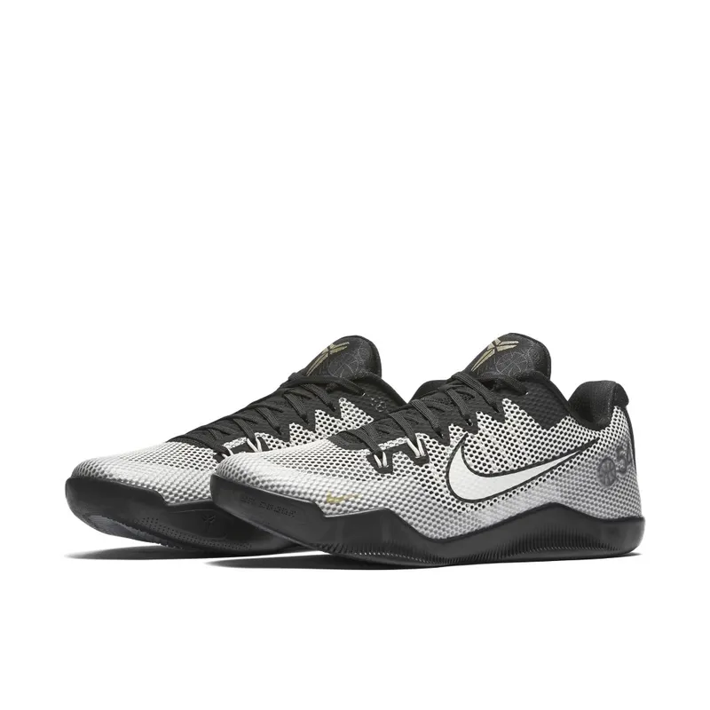 Nike Kobe 11 Quai 54 Black/Metallic Gold-Grey (869600-010)