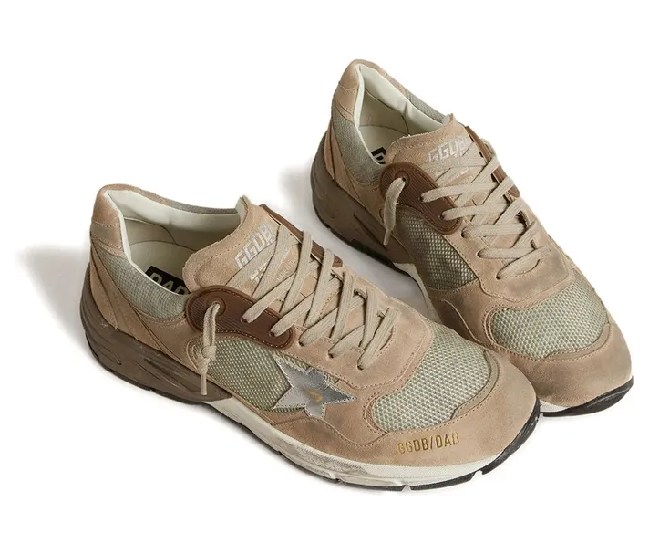 Golden Goose Dad-Star Lace-up “Neutrals/Neutrals” (GMF00884 F007459 15260) (3)