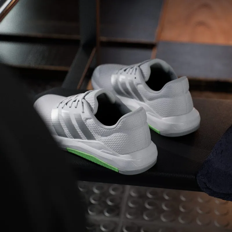 Adidas Dropset Base Cloud White / Matte Silver / Lime Burst (JS3048)