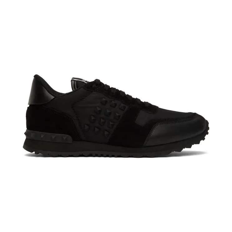 Valentino Garavani Black Rockstud Sneakers (1Y2S0748VBU)
